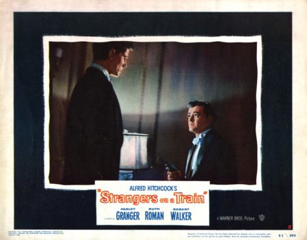 Strangers on a Train lobby card