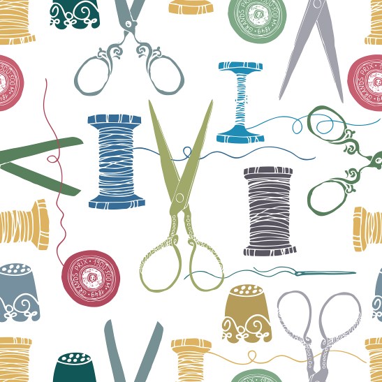 Sewing color background