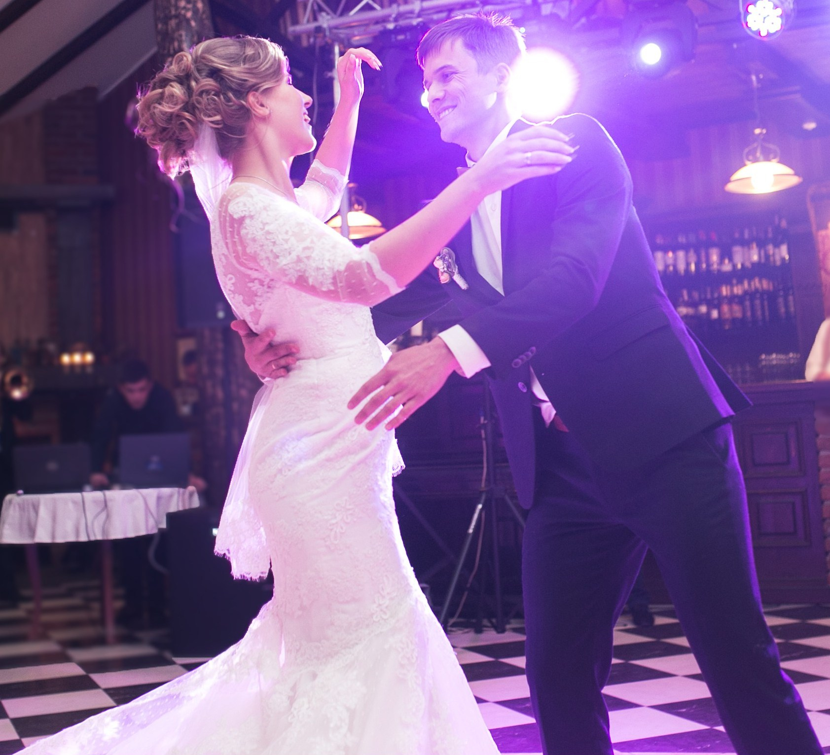 Beautiful wedding dance