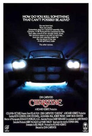 Christine movie poster