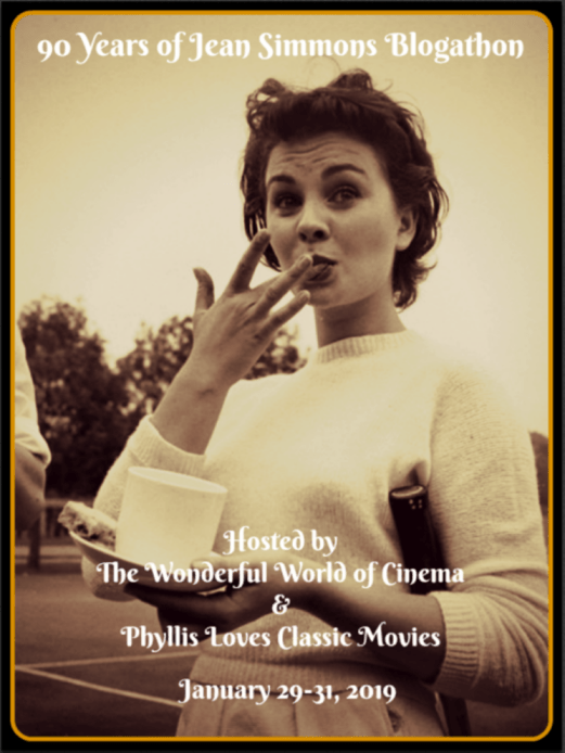 90 Years of Jean Simmons blogathon banner
