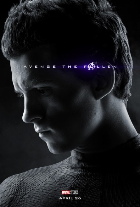 Avengers Endgame Spider Man poster