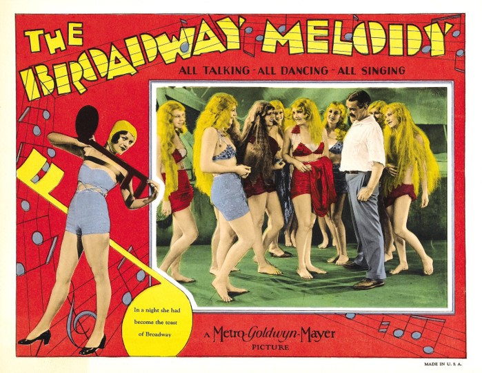 The Broadway Melody poster card