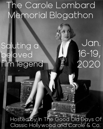 Carole Lombard Blogathon banner