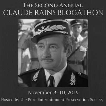 Claude Rains Blogathon banner