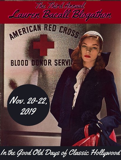 Third Annual Lauren Bacall Blogathon banner