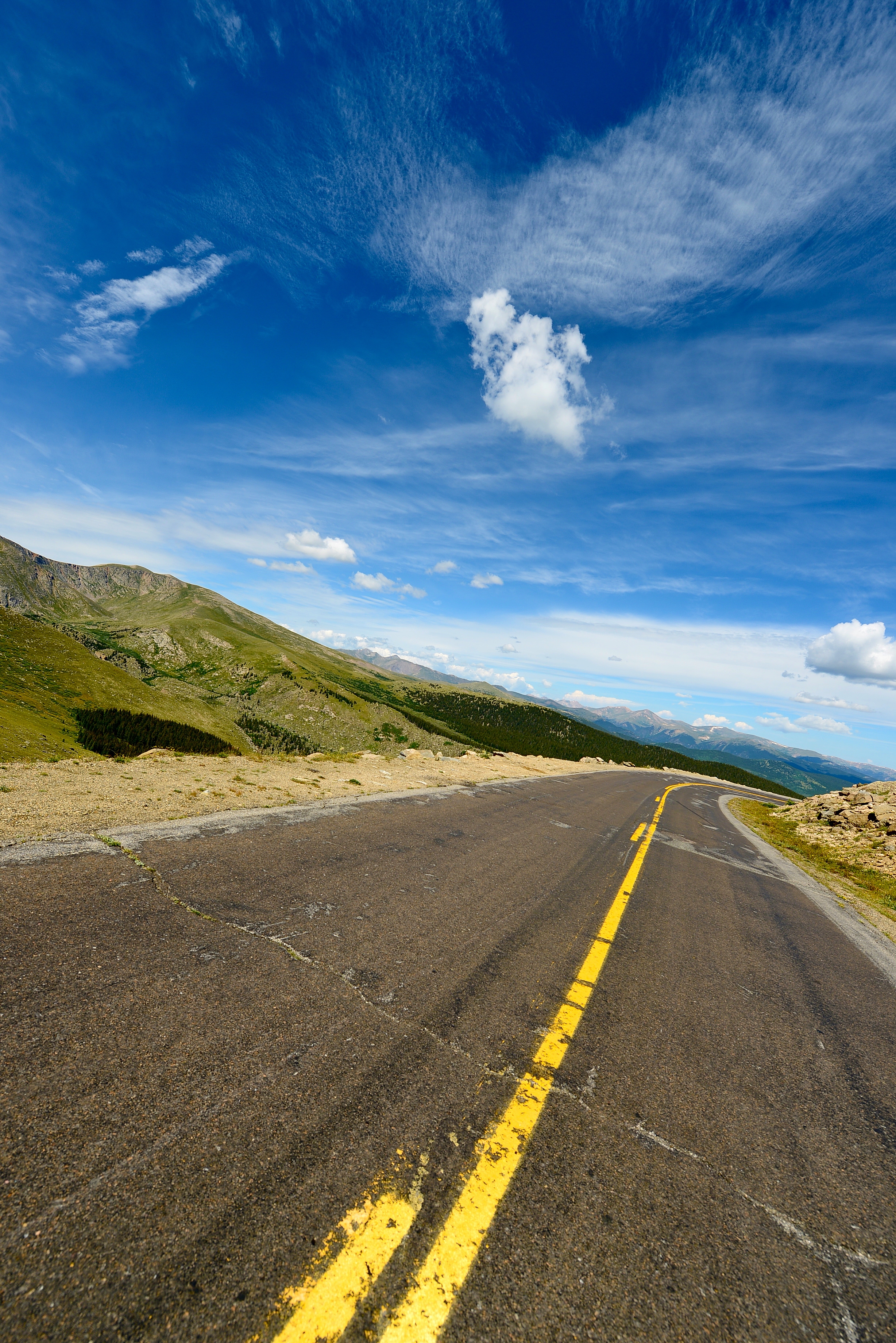 Mountain Road Colorado